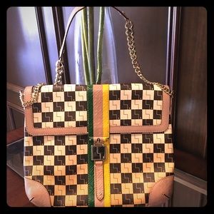 L.A.M.B- Gwen Stefani shoulder purse— unique